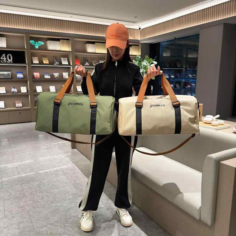 ボストンバッグ 旅行用 男女兼用 20L〜35L 乾湿分離 大容量 ナイロン製 都会的 ミニマリスト スタイル ..