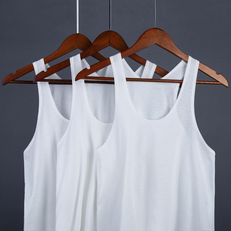 タンクトップ メンズ 男性用 高齢者 汗取りインナー 綿100% ノースリーブ 白 薄手 シンプル 普段使い 部屋着