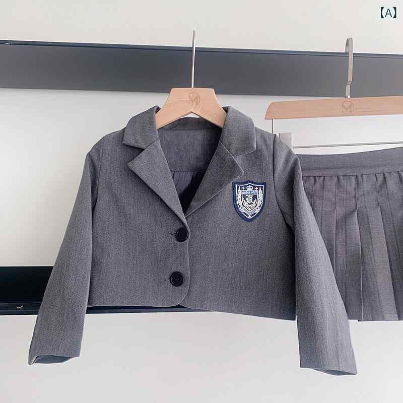 子供用 フォーマルスーツ 3点セット（ジャケット ブラウス スカート） 入学式 卒園式 発表会 結婚式 女の子 キッズ セレモニースーツ