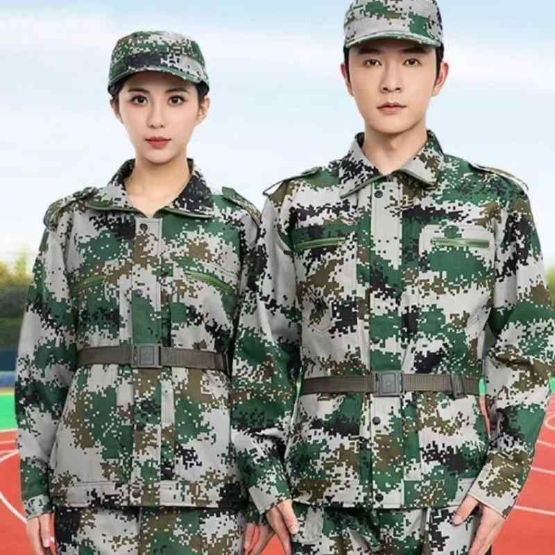 迷彩服 メンズ 上下セット 薄手 男性用 作業着 春夏 ポリエステル 高校生 大学生 訓練用 普段使い 部屋..