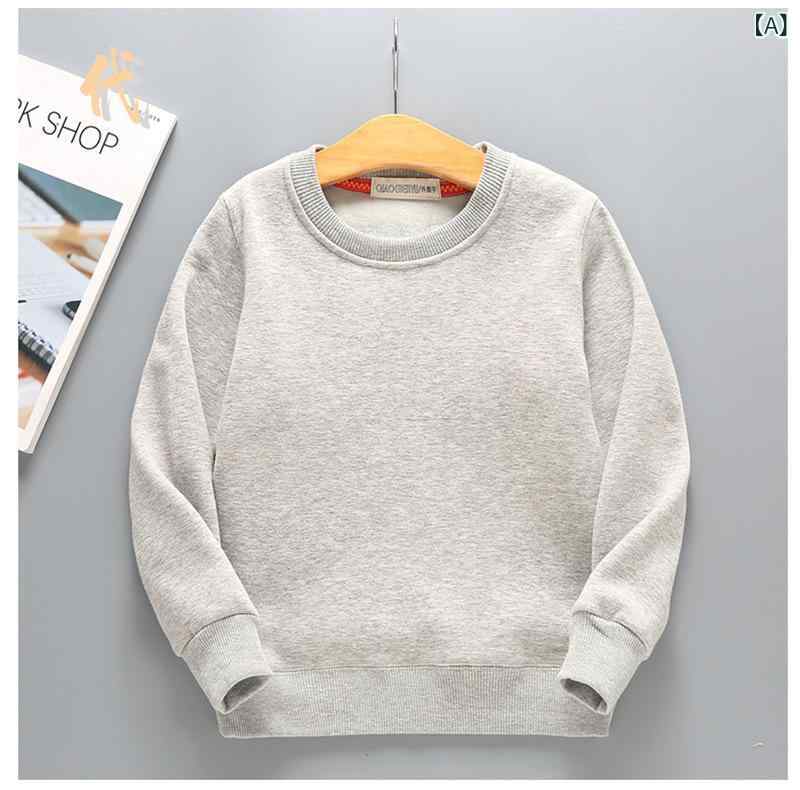 キッズ スウェット・トレーナー 男の子 無地 裏起毛 厚手 子供服 長袖 トップス プルオーバー 部屋着 普段使い