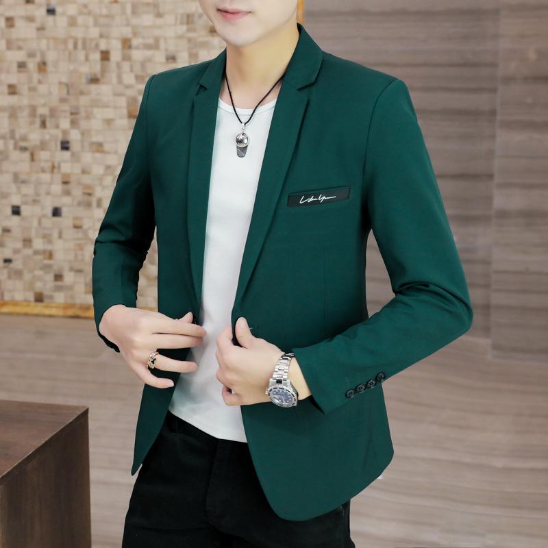 メンズ カジュアル テーラードジャケット スリムフィット リネン コットン混紡 トップス 無地 長袖 春..