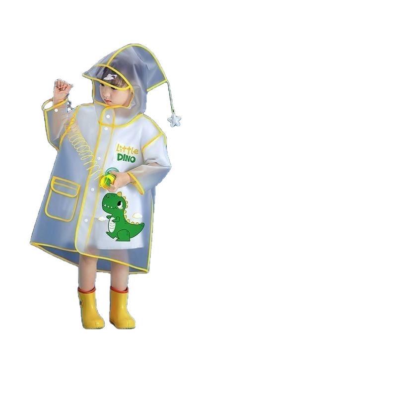 レインコート キッズ 男の子 女の子 子供 幼稚園 保育園 小学生 通学用 レインポンチョ 雨具 カッパ 防水 撥水 軽量 収納袋付き かわいい アニマル 動物...