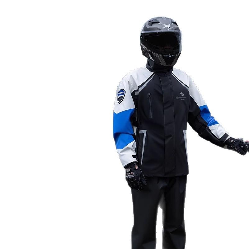 レインウェア 上下セット 男性用 女性用 防水 オックスフォード生地 厚手 バイク用 自転車用 電気自動車用 耐水圧