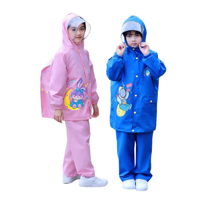 レインコート キッズ 女の子 男の子 子供用 雨具 上下セット セパレート 防水 幼稚園 小学生 かわいい ..