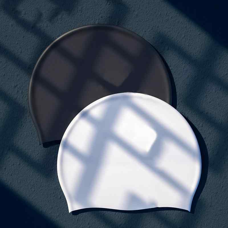 水泳帽 男性用 女性用 大人用 高弾性シリコン 防水 耳保護 締め付けない サーフィン 日焼け止め