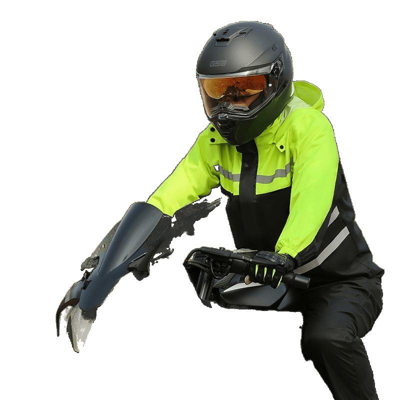 バイクウェア 男性用 女性用 レインウェア 上下セット 防水 防風 バイク スクーター 通勤 通学 アウト..