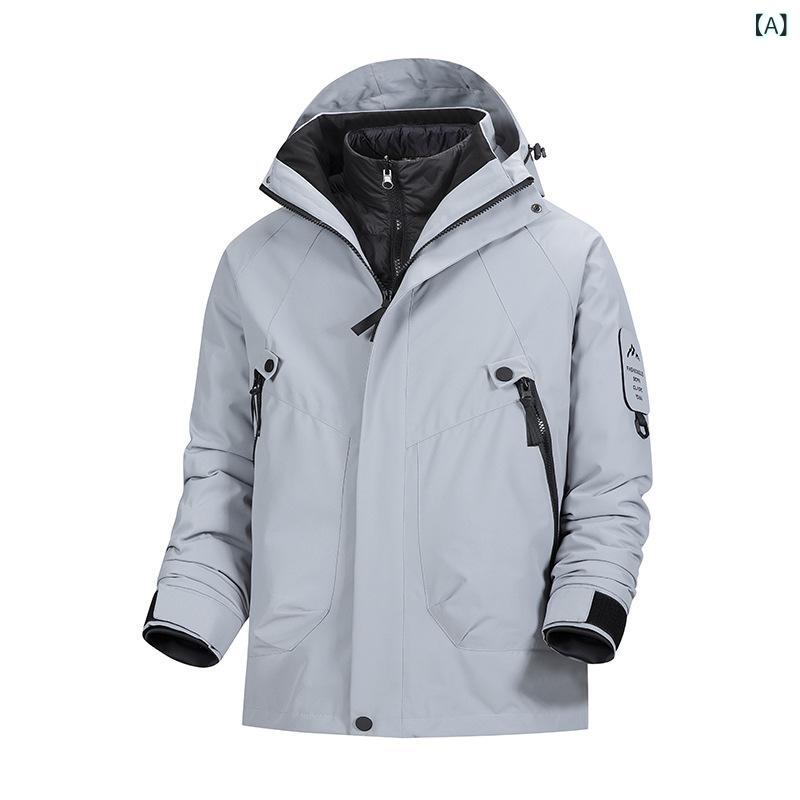 アウター レディース メンズ 防寒 撥水 防風 フリース裏地 マウンテンパーカー