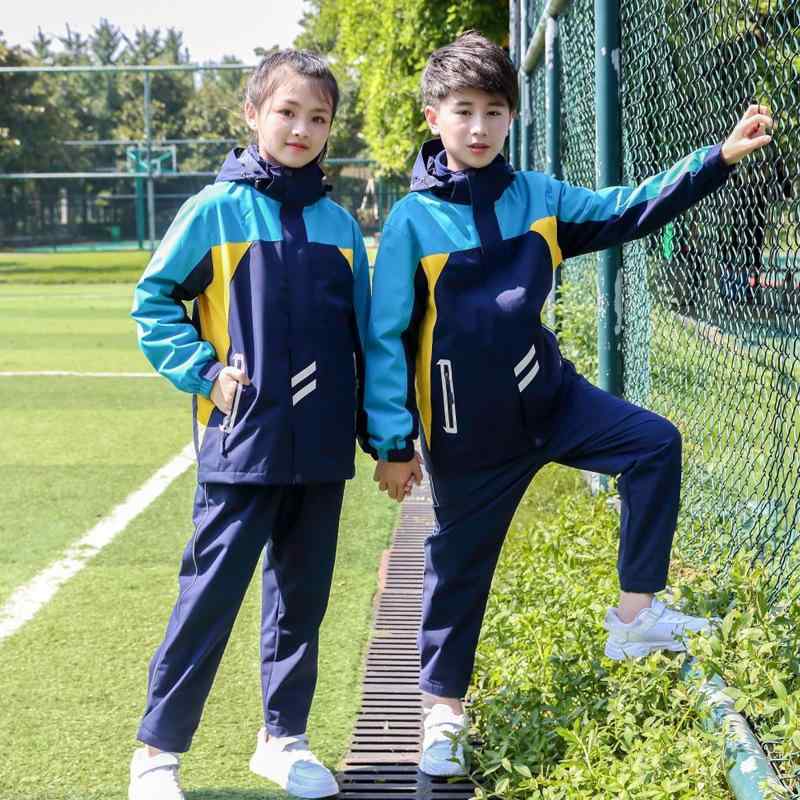 スクールウェア キッズ 防寒着 上下セット 防水 防風 ジャケット パンツ 2点セット 男の子 女の子 子供..