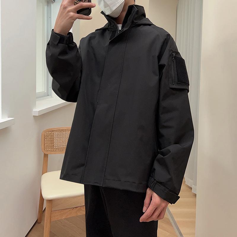 マウンテンパーカー メンズ 男性用 ブルゾン ジャンパー アウター トップス 撥水 防風 通気 登山 釣り ..