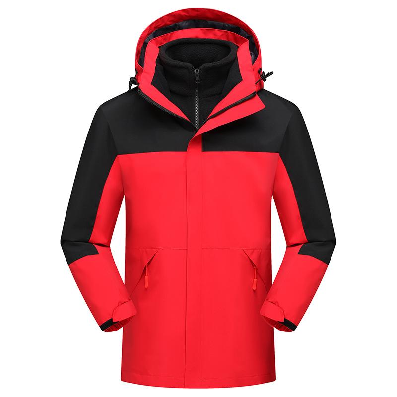 マウンテンパーカー メンズ レディース 防寒 防水 防風 作業服 上下セット 登山 ウェア アウトドア ジ..