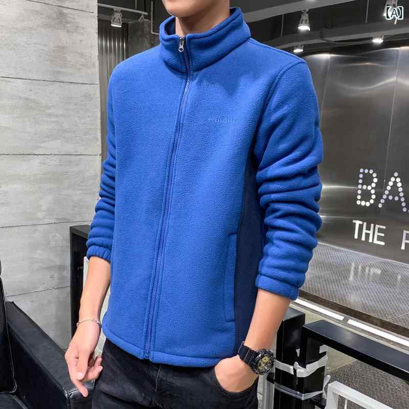 ジャケット 男女兼用 アウトドア ウェア 登山 ジャンパー 作業着 速乾性 通気性 保温性 耐摩耗性 ポリ..