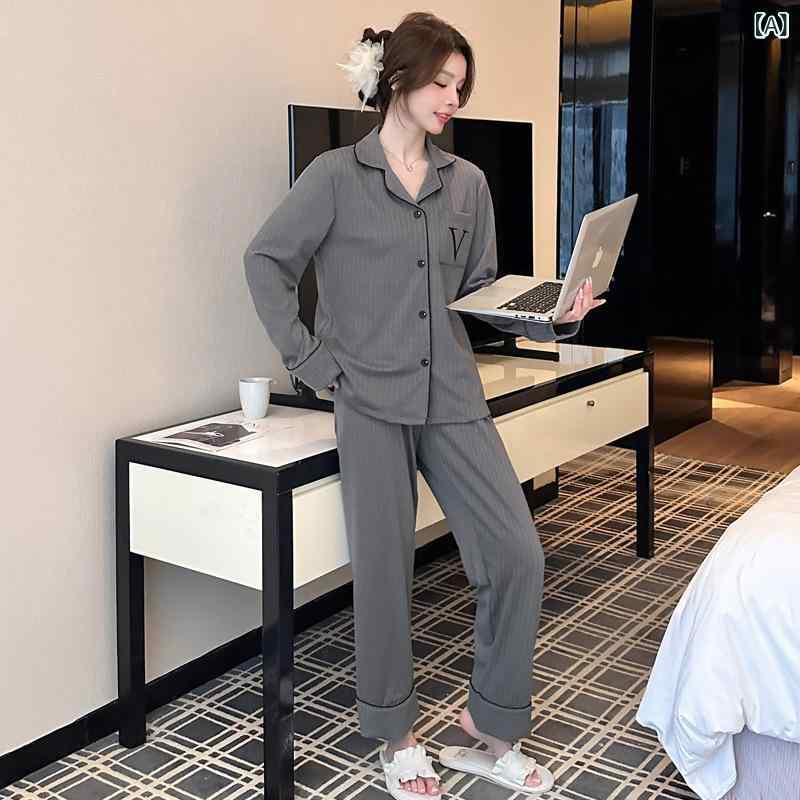 パジャマ レディース メンズ 長袖 秋冬 セットアップ 部屋着 ルームウェア あったか 暖かい ポリエステル 快適 柔らかい 寝巻き 寝間着 開襟 襟付き グレー ブラック