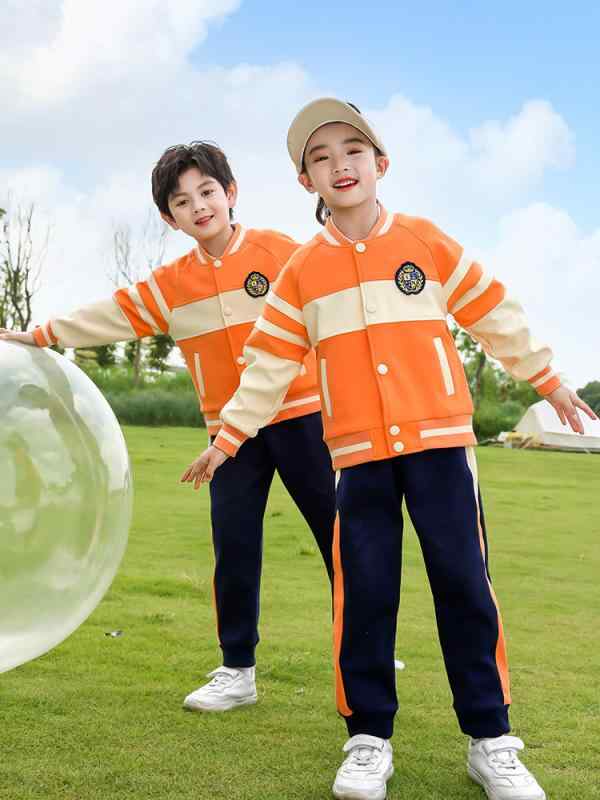 子供用スクールユニフォーム 3点セット 小学生 幼稚園児 春秋 男女兼用 綿93% 通学 運動会 遠足 インナ..