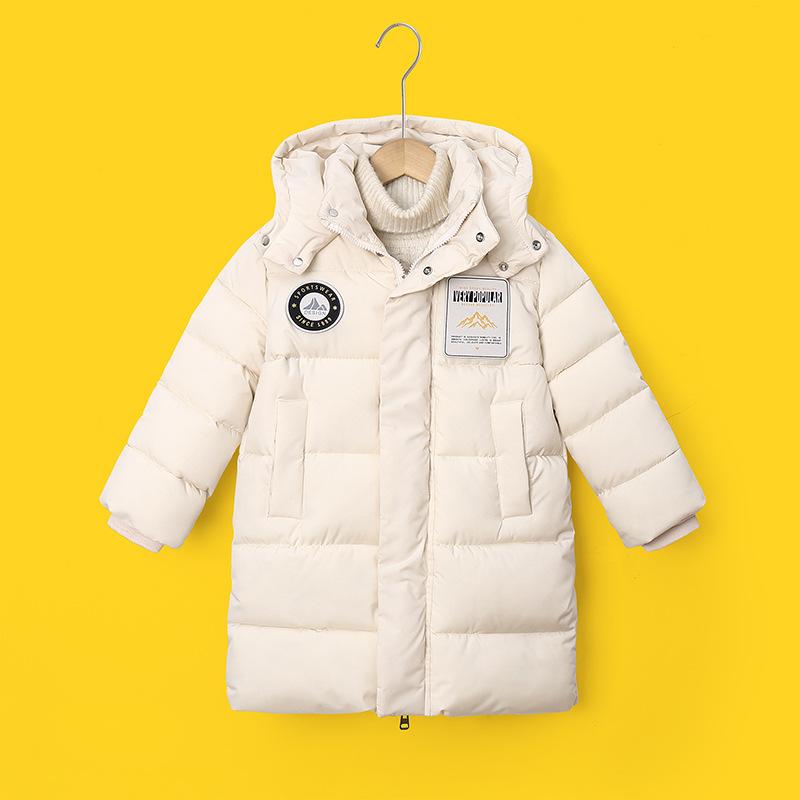 子供服 綿入れ ジャケット 中綿 コート 男女兼用 中大 キッズ 防寒着 通学着 ポリエステル 秋冬