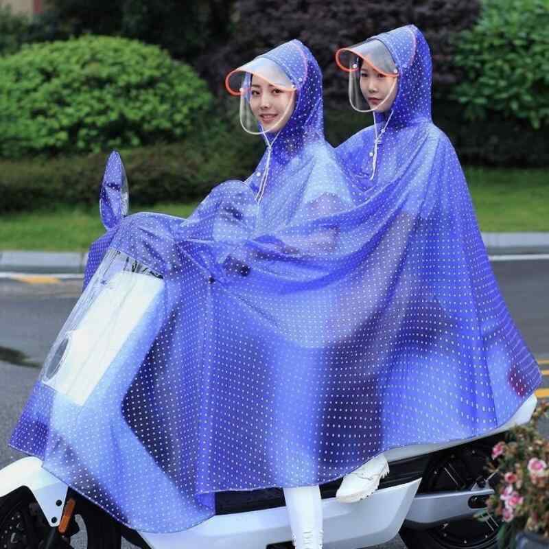 バイク用レインコート 男性用 女性用 レインポンチョ 厚手 防水 軽量 電気自動車 オートバイ アウトドア サイクル バイク