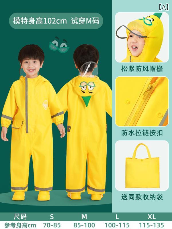 レインコート キッズ 子供用 ベビー 男の子 女の子 幼稚園 小学生 防水 雨具 雨合羽 カッパ 恐竜 ユニコーン 長靴 収納バッグ付き