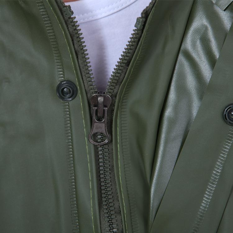 レインコート 男性用 作業用 農作業用 防水レインウェア 上下セット アウトドア 釣り 厚手 丈夫