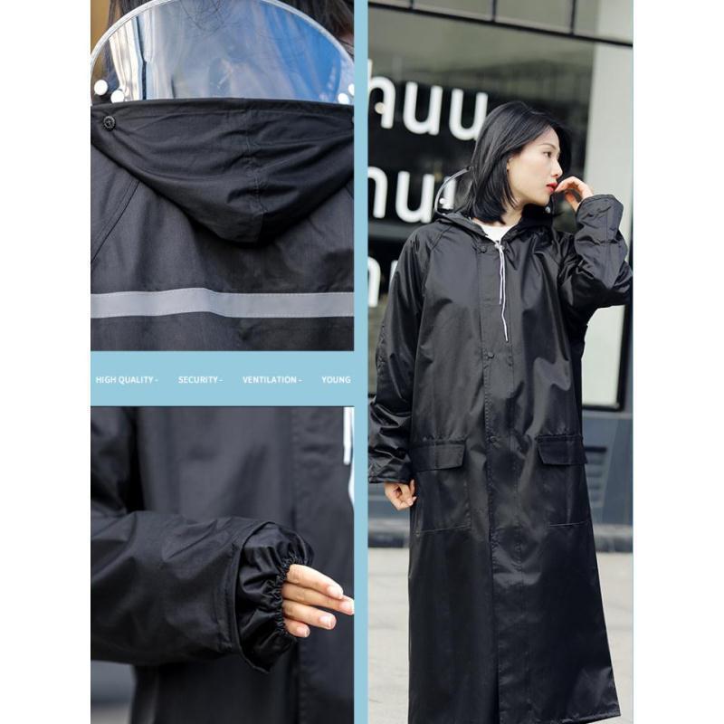 レインコート レディース メンズ かわいい ポンチョ 大人用 電動自転車 バイク ウェア 厚手 オックスフォード生地 防水 カッパ ロング丈 ツバ付き 帽子付き...
