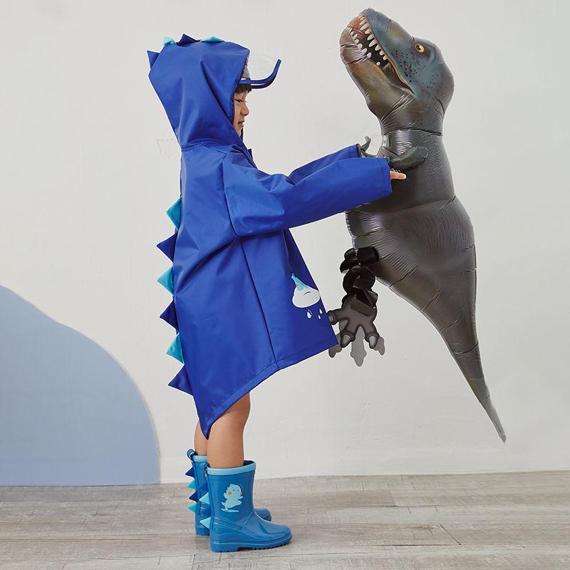 レインコート キッズ 子供 ベビー 男の子 女の子 恐竜 ポンチョ 1歳 2歳 3歳 4歳 5歳 6歳 厚手 雨具 雨の日 梅雨 防水 幼稚園 保育園 幼児 かわいい