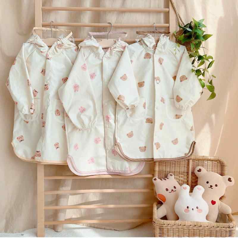 レインコート 子供用 カッパ キッズ ベビー 男の子 女の子 アニマル柄 幼稚園 保育園 小学生 防水 多熊..