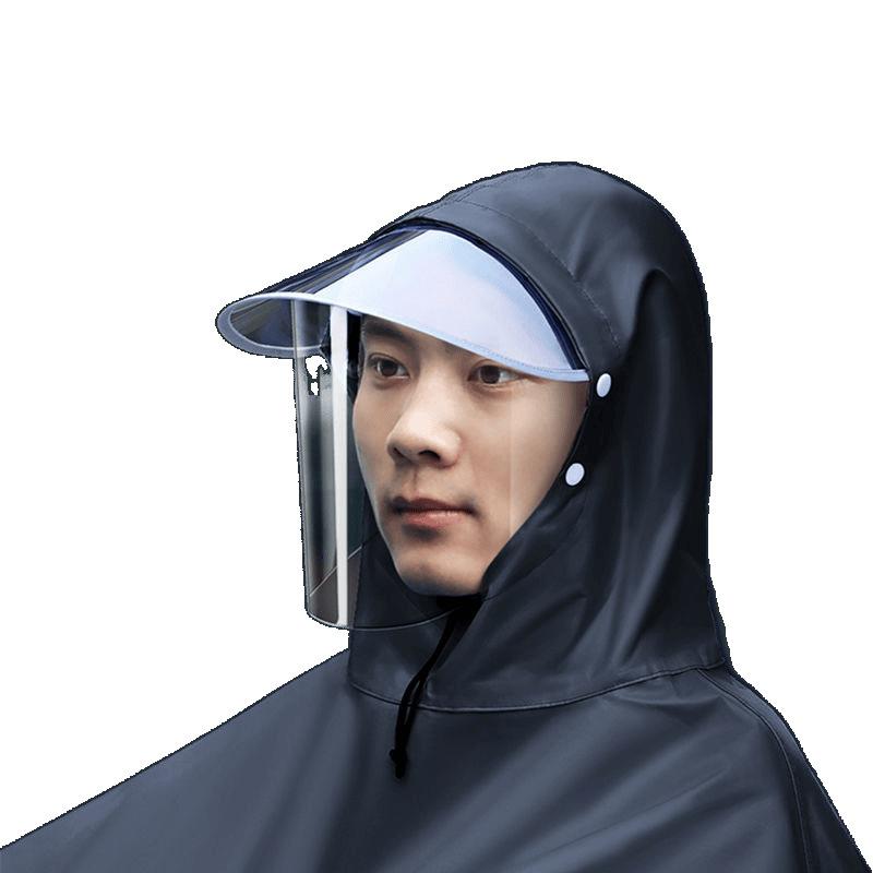レインコート 男性用 女性用 バイク用 電気自動車用 厚手 防水 防災 通勤 通学 灰色 淡青 淡黄 赤色 天青 黒色