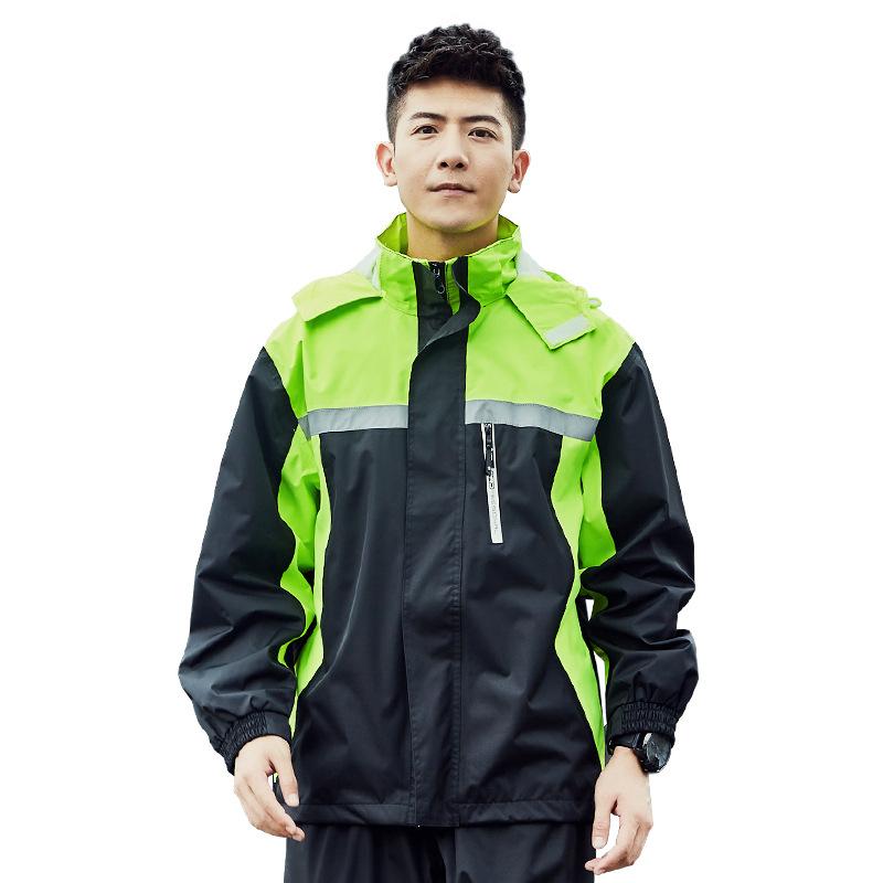 レインウェア 男性用 上下セット バイク アウトドア 防水 撥水 防風 大人用 メンズ サイクルウェア 雨..