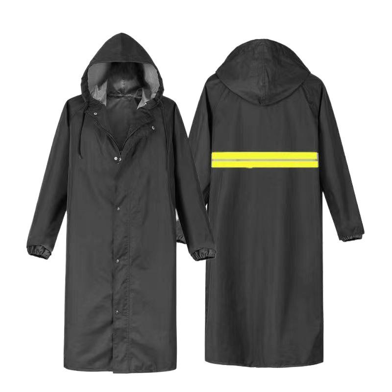 レインコート 男性用 厚手 オックスフォード生地 防水 一体型 全身 暴雨対策 アウトドア 携帯可能 ブラック ネイビー グレー グリーン