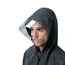 レインコート レディース メンズ バイク用 自転車用 ポンチョ シングル 防水 防災 厚手 オックスフォード生地 Aライン グレー ブラック M L XL XX...