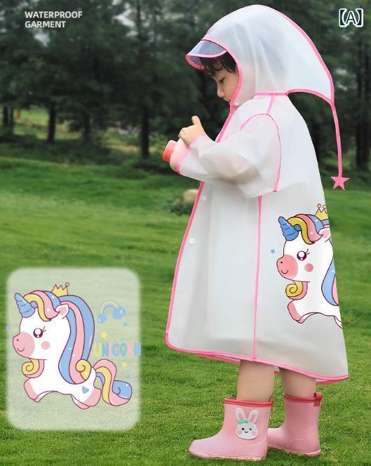 レインコート キッズ 男の子 恐竜 カートゥーン 幼稚園 女の子 ベビー 子供 学生 通学 全身 防水 レインポンチョ
