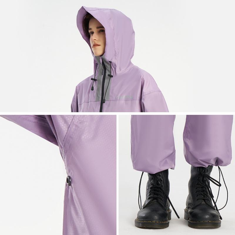 レインウェア 男女兼用 バイク用 配達員 防水 上下セット 撥水 防風 アウター パンツ M L XL 2XL 3XL ..