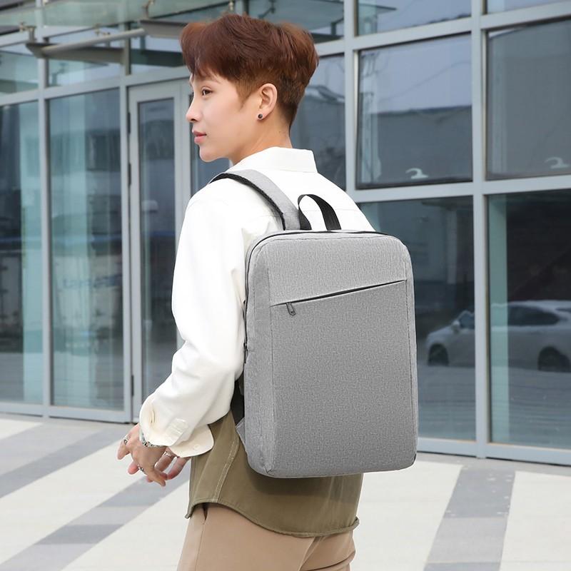 リュック メンズ ビジネス 通勤 撥水 無地 シンプル ノートパソコン バッグ 鞄 グレー ブラック 大容量 15インチ 通気性