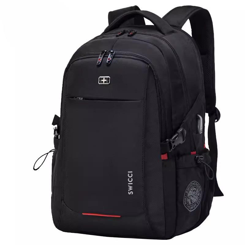 リュック メンズ USB充電 撥水 オックスフォード 大容量 ビジネス 旅行 PCバッグ 黒 ブラック グレー