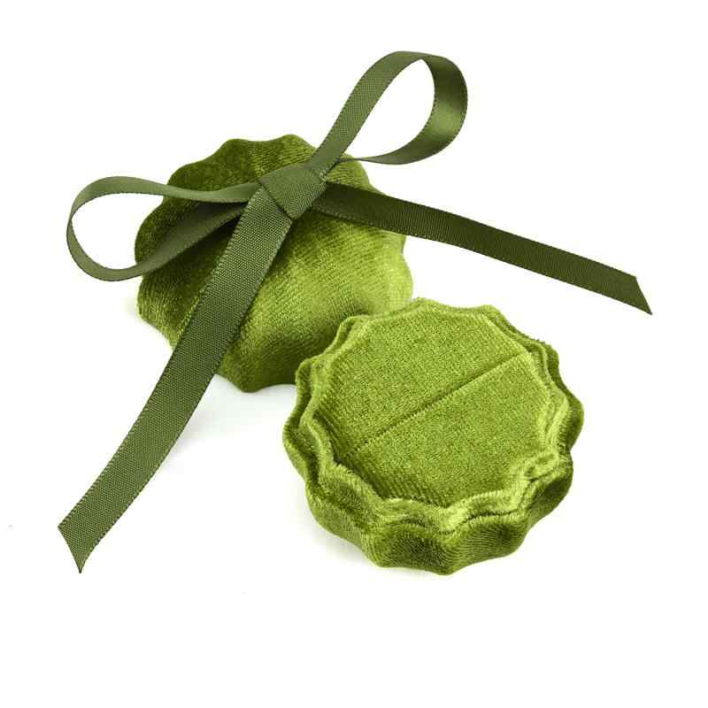 指輪 レディース メンズ リング ケース ジュエリー ボックス ベルベット調 アクセサリー ギフトボック..