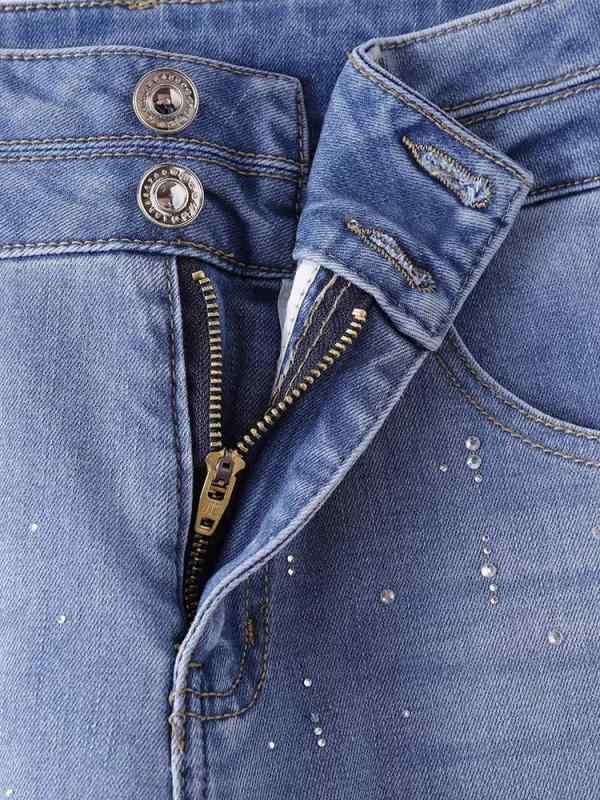 デニム レディース デニムパンツ ジーンズ ジーパン 春夏 9分丈 ロングパンツ スキニー ホットフィック..