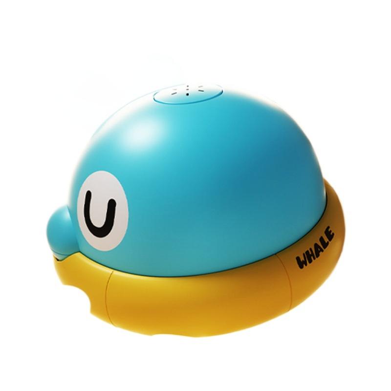 お風呂用おもちゃ キッズ 噴水 シャワー 水遊び おもちゃ かわいい クジラ ライト付き 知育玩具 感覚刺激 手と目の協調 想像力 育み 浴室 プール