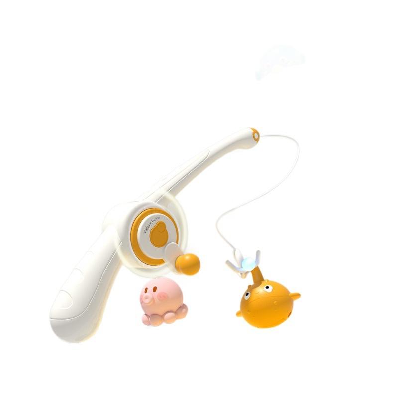 お風呂用おもちゃ 子供用水遊びおもちゃ 釣りおもちゃ 光るおもちゃ 磁石式 カワウソ タコ アシカ