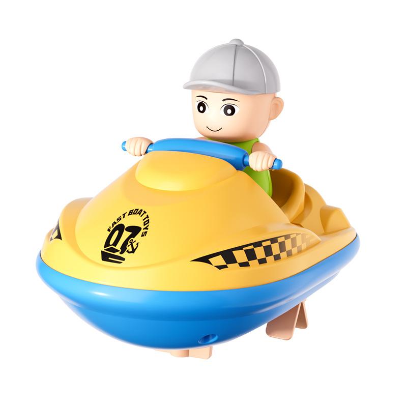 お風呂用おもちゃ 子供用 水遊び 玩具 バスタイム おもちゃ 潜水艦 モーターボート シャワー 水上 滑り..