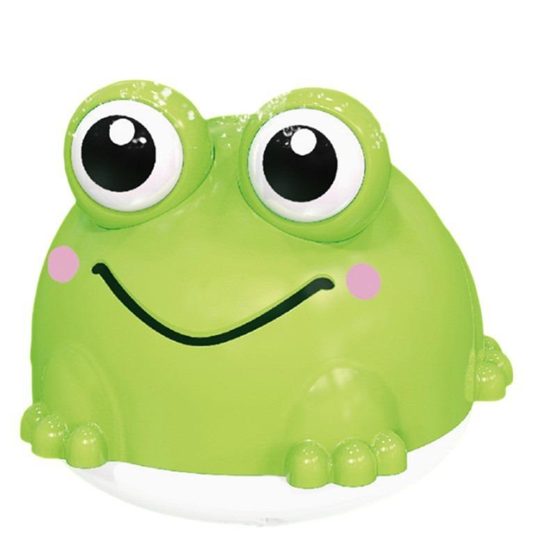 おもちゃ 噴水おもちゃ 子供用 電動式 感覚訓練 カエル ライト 音楽付き 水遊び 浴室