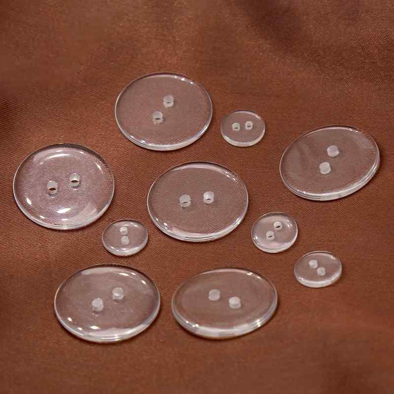 ボタン 服飾雑貨 高級感 樹脂製 2つ穴 厚手 コート ジャケット セーター ブレザー 8.8mm 10mm 11.5mm 1..