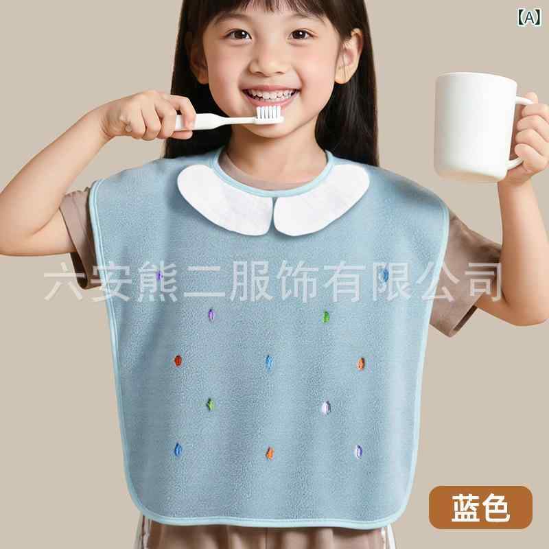 ベビー キッズ よだれかけ タオル ハンカチ 珊瑚 绒 吸水 速乾 মুখে লাগার দাগ 防 汚 幼稚園 保育園