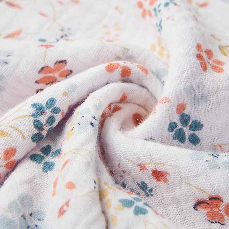 ベビー用品 安抚巾 抱っこ紐カバー 纯棉 ガーゼ よだれかけ 授乳ケープ 保温 豆緑 浅紫兰 淡白黄 ヒョ..