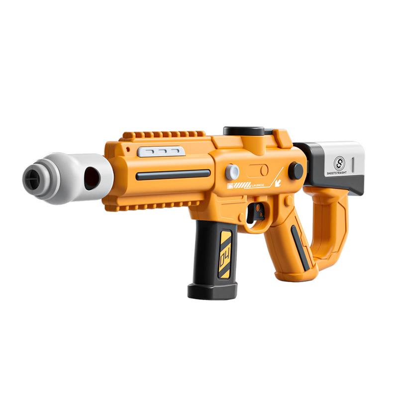 水鉄砲 キッズ 電動 連発 大容量 高圧 スプレー 射程 強力 水遊び おもちゃ ギフト プラスチック製 親子 交流 玩具 イエロー グリーン