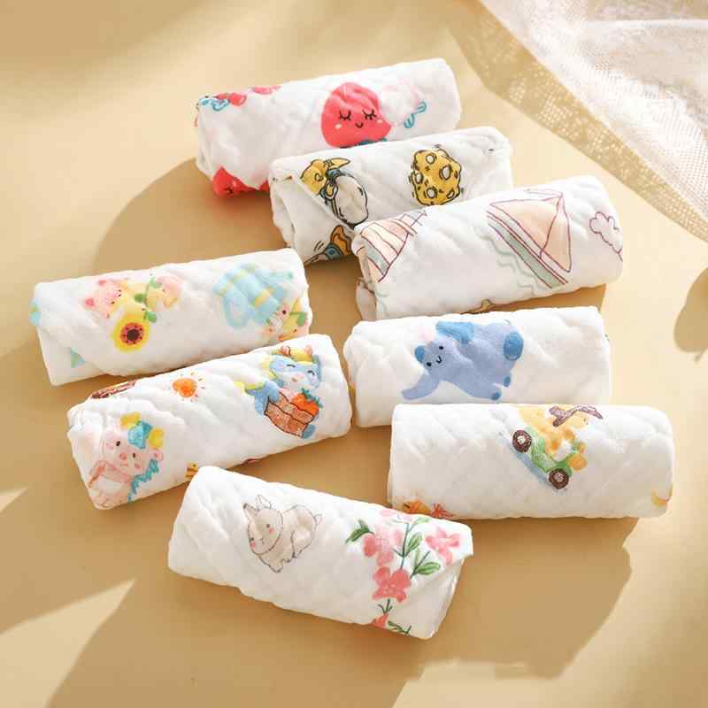 ベビー用品 ガーゼハンカチ ミニタオル よだれかけ 新生児 赤ちゃん 純綿 コットン 洗顔タオル 沐浴 ガ..