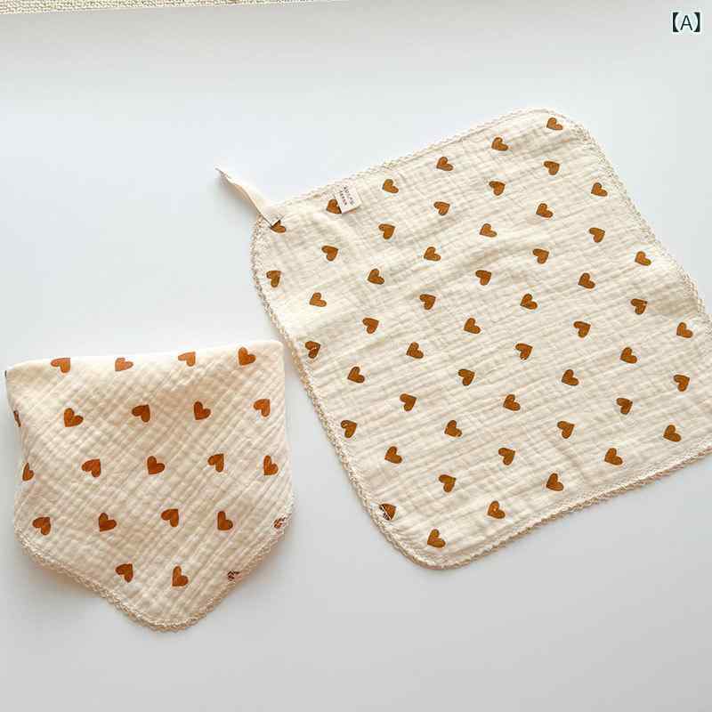 ベビー キッズ 口拭き ガーゼハンカチ 4層 綿100% ガーゼタオル ミニハンカチ 吸水速乾 かわいい アニマル柄 ベビースタイ よだれかけ 沐浴ガーゼ