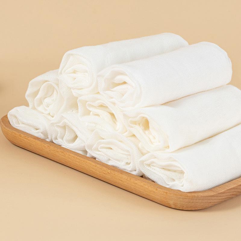 ベビー用品 よだれかけ 小さいタオル A類 新生児 子供 六重 ガーゼ 綿100% 沐浴 ガーゼハンカチ 授乳 ..