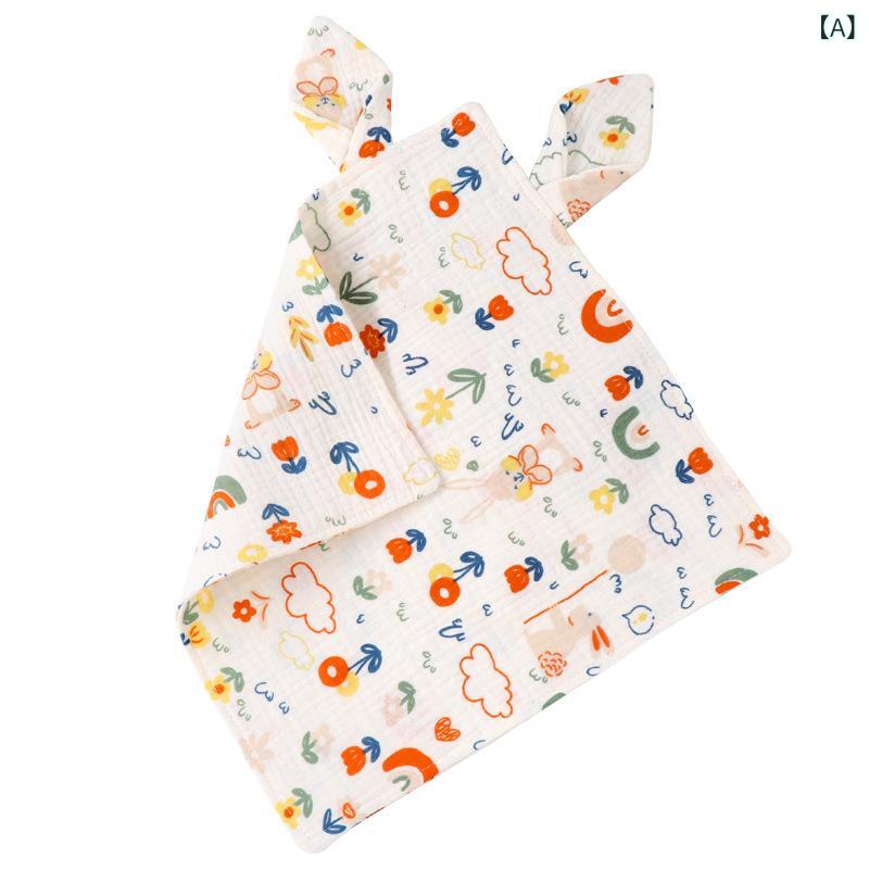 ベビー スタイ よだれかけ ガーゼ ハンカチ ミニタオル ベビー用品 授乳タオル 沐浴ガーゼ 4層ガーゼ ..