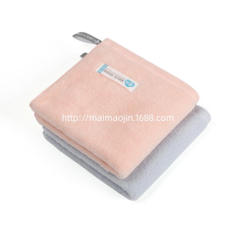 ・素材: 綿100%・毛巾、巾类细分: 方巾・克重: 40g・适用人群: 通用・制作工艺: 平织・规格: 34cm×34cm・カラー: ピンク, ライトブルー