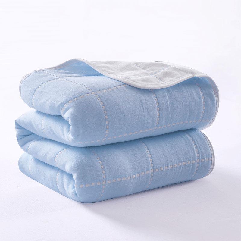 ベビー タオルケット 6重ガーゼ 綿100% 赤ちゃん 沐浴ガーゼ お昼寝ケット 子供用 ブランケット 通気性..