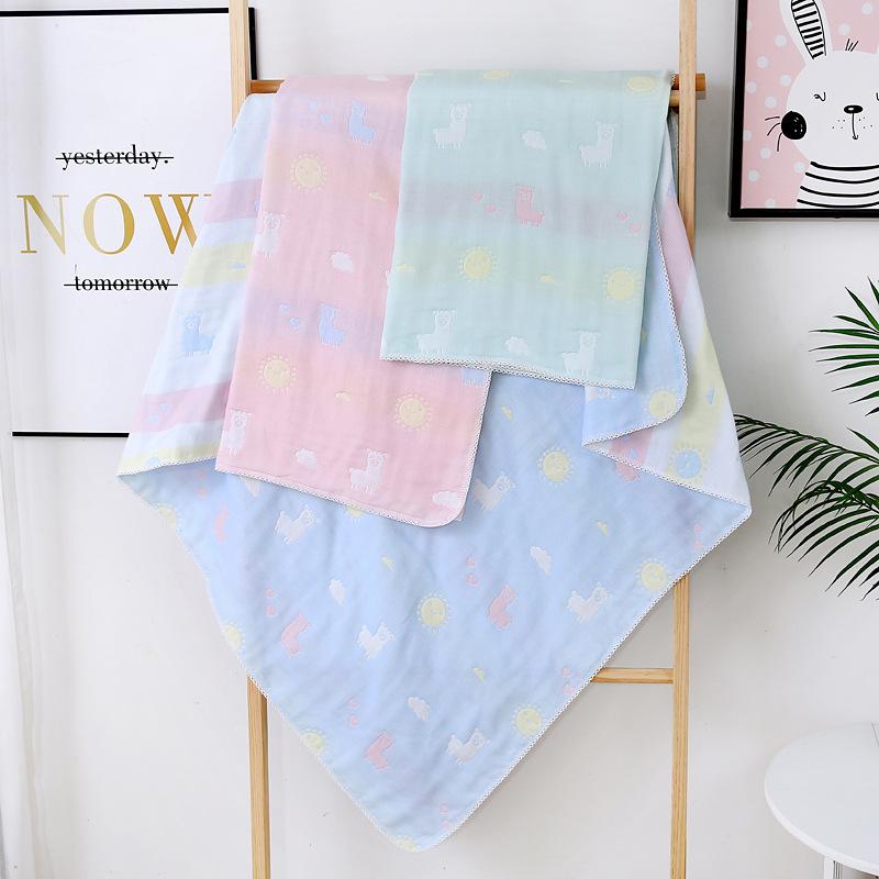 ・素材: 綿・糸番手: 60/40・製法: ジャカード・生地の重さ: 約230g・カラー: 桃心ブルー, 桃心ピンク, 桃心オレンジ, 桃心グリーン, アルパカピンク, アルパカブルー, アルパカグリーン, ブルー, ピンク・サイズ: 100×110cm・主な成分の含有量: 100%・主な素材: 綿・対象: ベビー・カテゴリ: タオル・対象者: 乳幼児